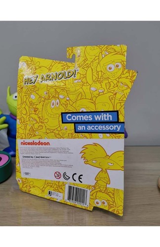 Nickelodeon Nicktoons Hey Arnold giocattolo ornamento set figure mobili da collezione - Foto 3 di 3