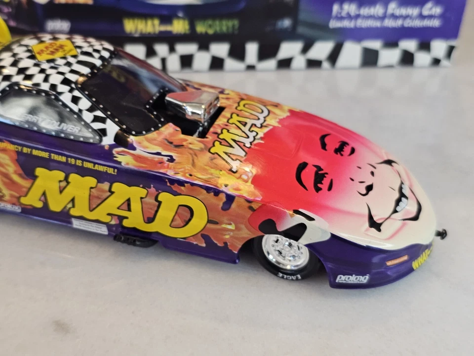 1998 Action Racing Club KABOOM MAD Racing 1 / 24 Funny Car NEW  1 of 1200 - Image 3 of 4