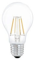 Eglo Led-Leuchtmittel GlüHbirne Lampe Birne Transparent Glas E27