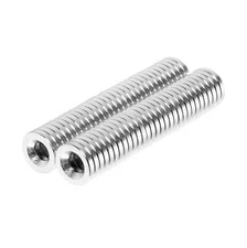 3/8 x 1/16 Inch Neodymium Rare Earth Countersunk Ring Magnets N40 (60 Pack)