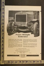 1917 GMC GENERAL MOTORS TRUCK COMPANY PONTIAC MICHIGAN AD UI26