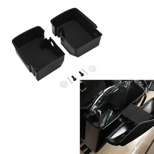 XMMT Black ABS Right Side Drop in Shelf Saddlebag Organizer