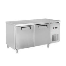 LDWB180F Two Large Door Stainless Steel Workbench Freezer