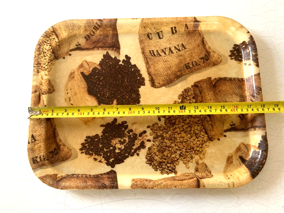 Manover, Chaumonte, France, vintage rectangular fiberglass tray