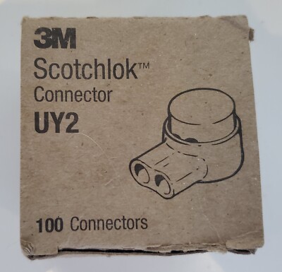 OPEN BOX OF 100pcs+30pcs  extra 3M UY2 Scotchlok Connector Category 5, 26-19 AWG