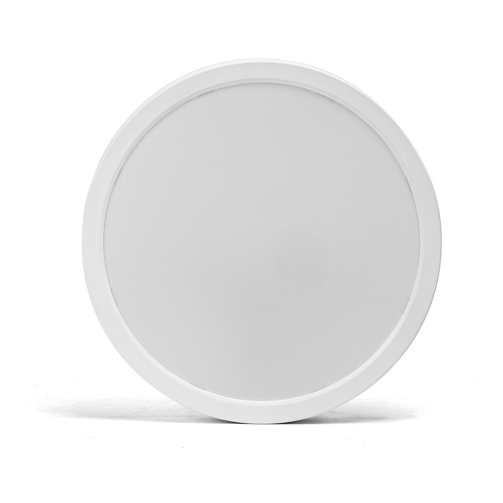 Lámpara de techo LED delgada 24W blanca redonda blanca cálida 3000K Aigostar