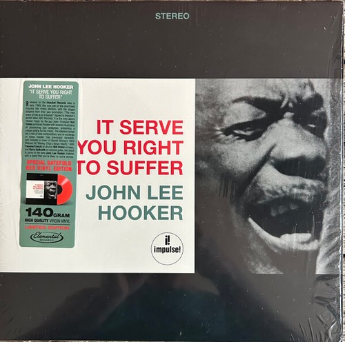 John Lee Hooker - It Serve You Right To Suffer (LP, Ltd, RE, Gat) (Mint (M)) - 2