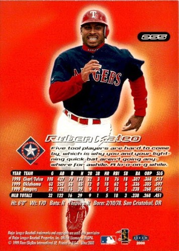 Fleer Ultra Baseball Prospects 2000 (251-299) - Scegli tu - Foto 9 di 91