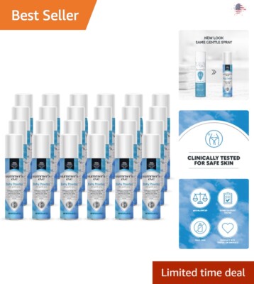 Freshening Spray Baby Powder Gynecologist Tested Odor Neutralizing 2oz 24 Pack