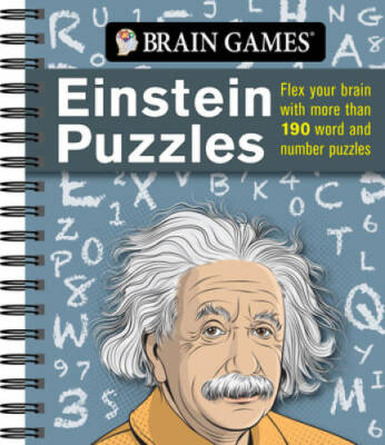 Brain Games - Einstein Puzzles: Flex Your Brain With More Than 190 Word a - GOOD