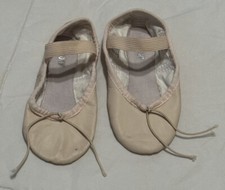 Bloch Dansoft Full Sole Theatrical Pink Leather Ballet Shoes S0205G Toddler 8D