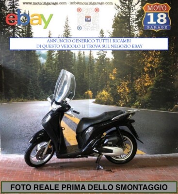 Ricambi Sh 300 Usato Incidentato Sono Disponibili Ricambi Scooter