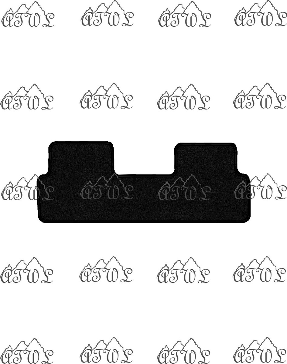 Custom-Fit Black Carpet Floor Mats For VW Touran (7-Seater) 2016-Onward – 4-Piece Set