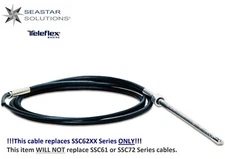 SeaStar SSC6214 Safe-T QC 14ft Rotary Mechanical Steering Cable Teleflex Marine