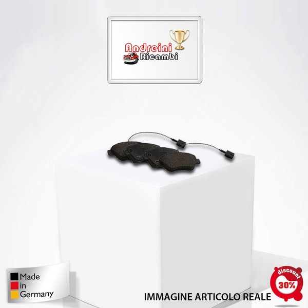 Set 4 BremsbeläGe Vorne Fiat Grande Punto 1.2 51KW 69CV 2011-> 738-image
