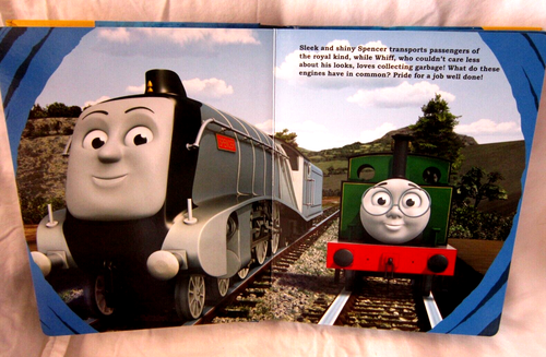 Thomas Il treno e gli amici libro di fiabe e 12 figurine con tappetino da gioco combinato - Nuovo! AR5S - Foto 5 di 8