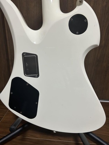 B.C. Rich Mockingbird Special model White Electric Guitar Used From Japan - Picture 5 of 14