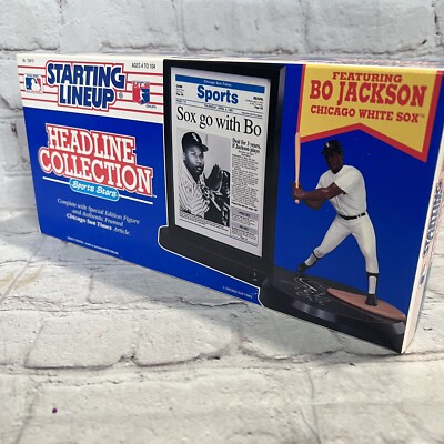 1992 Starting Lineup Headline Kollektion Bo Jackson Chicago White Sox MLB Vtg