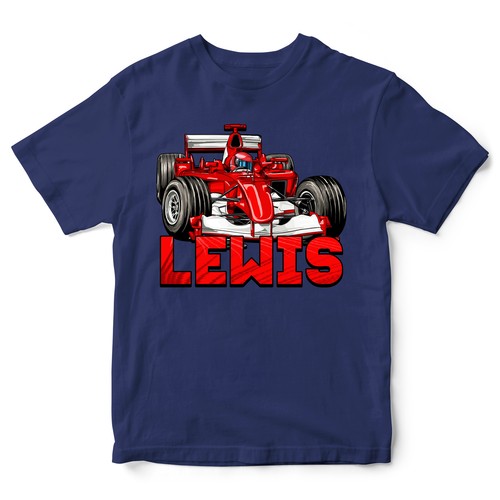 Personalised Racing Car T Shirt Birthday Custom Funny Gift Ideas Kids Present... - Picture 4 of 13