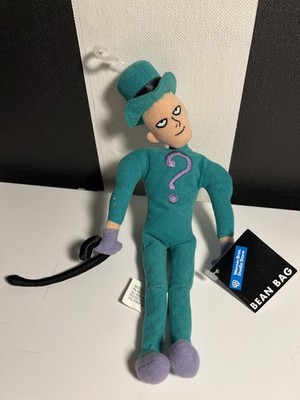 MA - The Riddler  Vintage Warner Bros. Studio Plush Beanie Bean Bag
