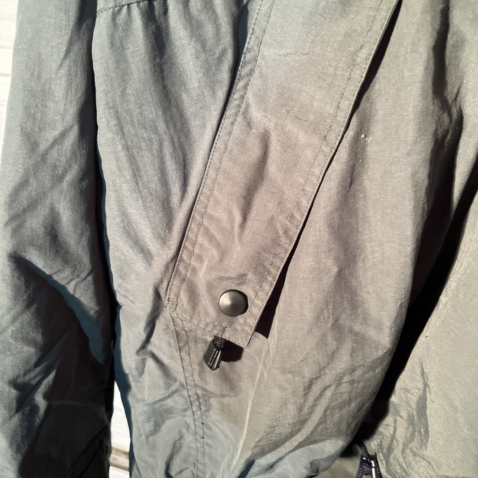 gap 1/4 zip pullover Large Polyester Lined With H… - image 4