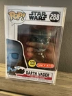 Glow In The Dark Darth Vader Funko Pop #288 Target Exclusive W/protector
