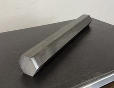 12L14 Steel Hex Bar Stock 1-1/2" x 12" CNC Lathe Machining