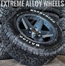 17" Wesrock Alloy Wheels Toyota 4 Runner Land Cruiser Hi Lux + Roadcruza Tyres