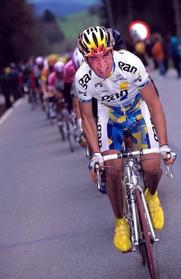 Henk Vogels in the 1998 Amstel Gold Race Cycling Sports Old Photo