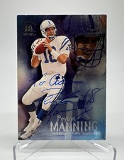 Peyton Manning Autograph 2000 Skybox Molten Metal Signed Auto Read