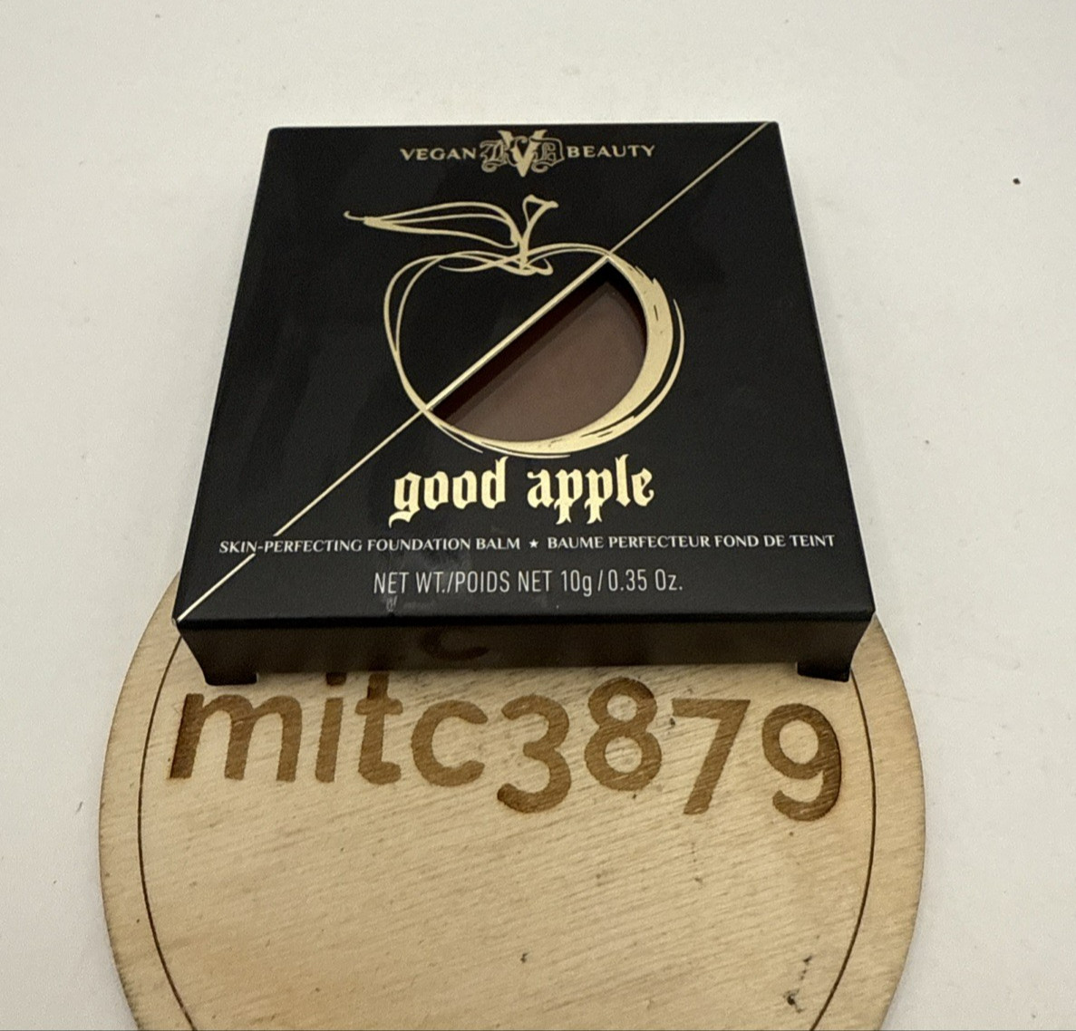 KVD Vegan Beauty Good Apple Skin Perfecting Foundation Balm 10g DEEP 080