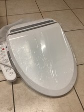 Elongated Smart Toilet Seat Electric Bidet LED Night Light Heated Nightlight