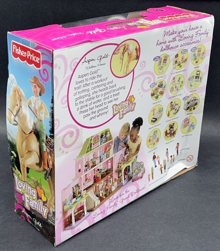 Fisher Price Loving Family Aspen Gold Western Horse Cowgirl NEW NOS 2010 Retired - Picture 7 of 9