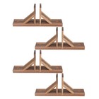 4 Pcs Randleisten Garten Gartenteiler Gartenzaun Gartenzaunzubehör