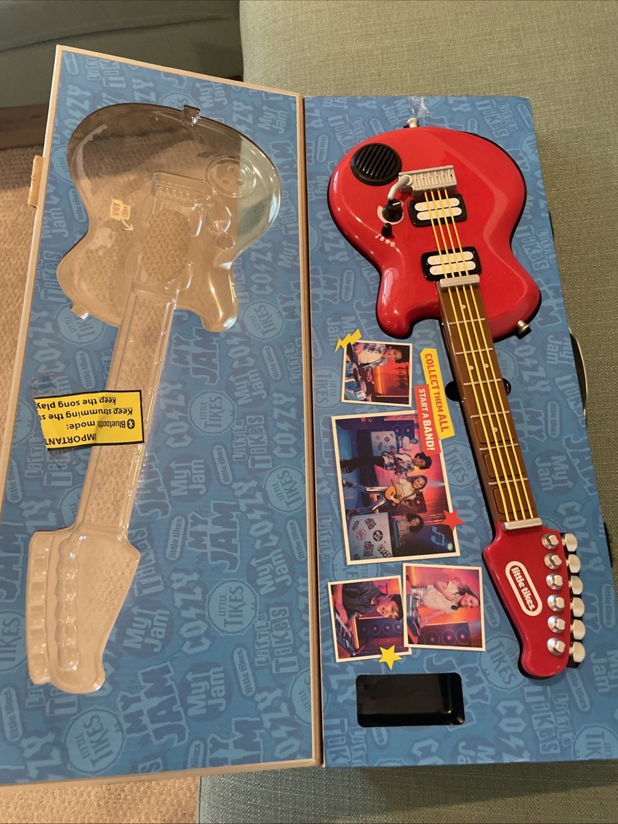 Little Tikes My Real Jam Electric Guitar - Red MISSING STRAP | eBay