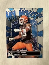 2024 Panini Donruss Optic Myles Garrett My House #3 Cleveland Browns
