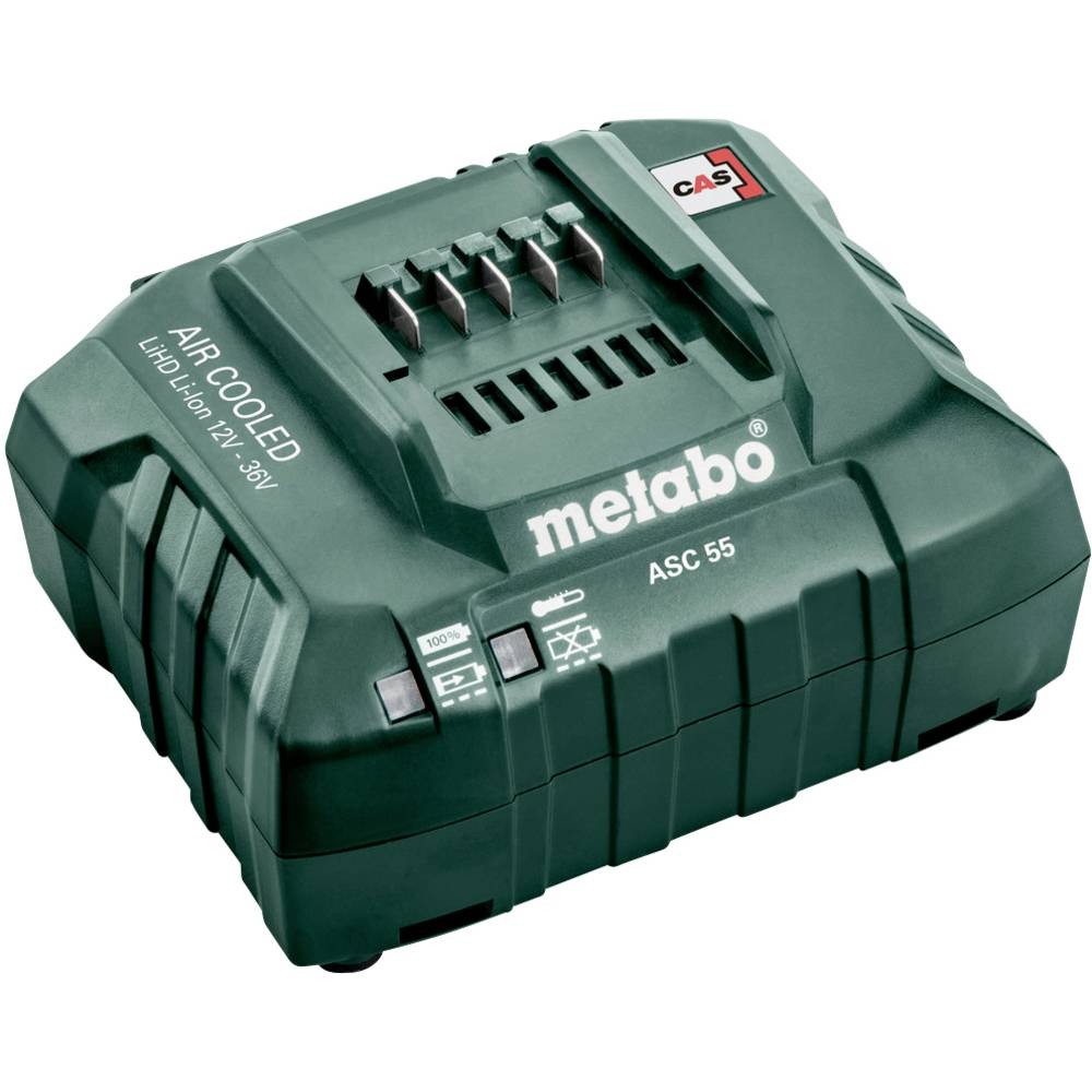 Metabo ASC 55 chargeur air cooled pour éviter la surchauffe