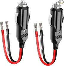 12v Fused Male Cigarette Lighter Plug With Led Light 16awg Number Of Items 2 12v Fused Male Cigarette Lighter Plug With Led Light 16awg Number Of Items 2