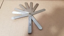 Vintage LUDELL Thickness Feeler Gauge Made in USA , VGC