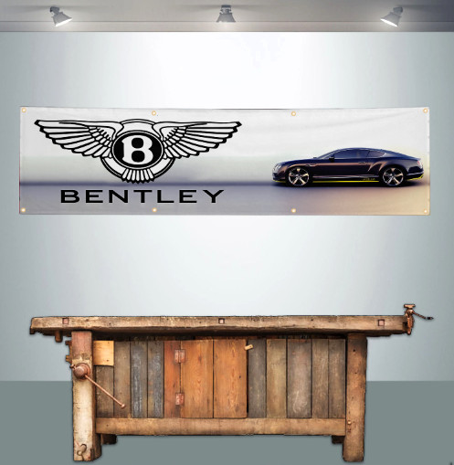 BENTLEY 2' X 8' BANNER FLAG