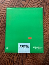 Arista R.C. Photographic 8x10 25 Sheet Made in England White Paper Sealed