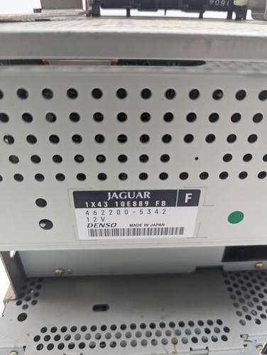 2001-2008 Jaguar X-Type Climate Control Control Display Radio OEM - Picture 11 of 12