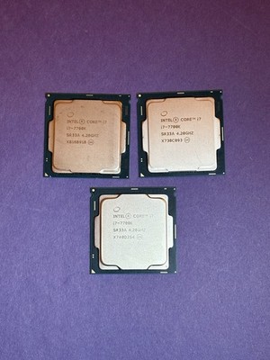 7th Gen Intel Core i7-7700K CPU 4.2 GHz (Turbo 4.5 GHz) 4-Core 8M LGA-1151 SR33A