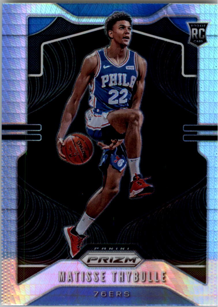 2019-20 Panini Prizm Prizms Hyper #290 Matisse Thybulle - BSK