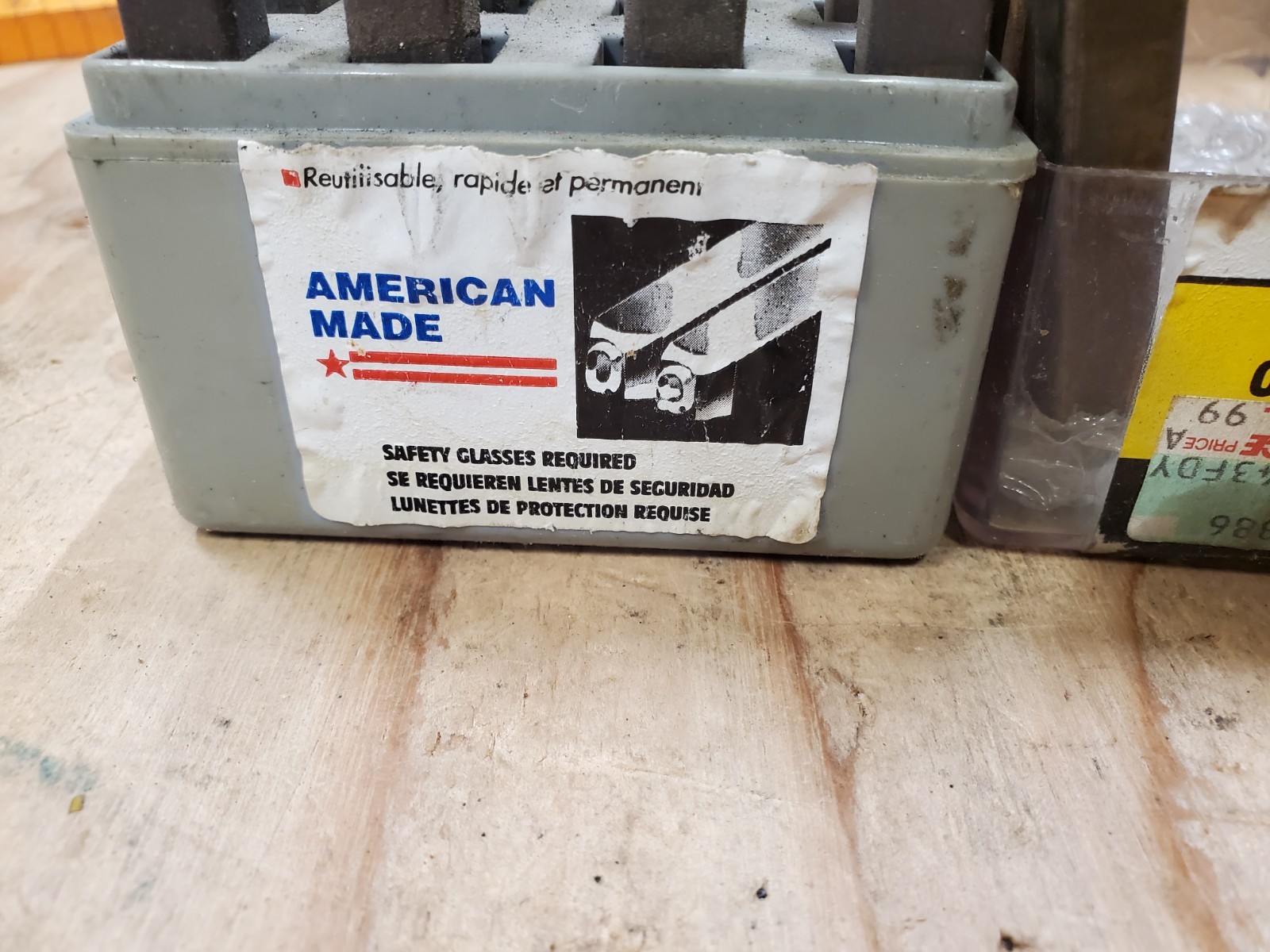 C.H. Hanson 1/4" Steel Letter Stamp Set  #20300 Plus Numbers -  USA