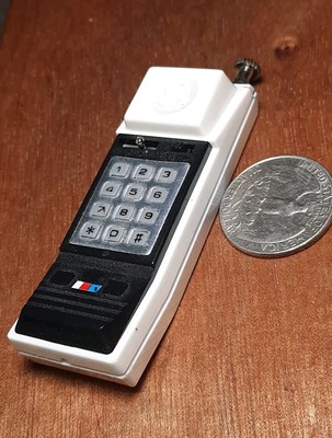 Vtg Novelty 50s Cell Phone Lighter For Parts Or Repair K22 Black Business 