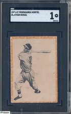 1946-47 Propaganda Montiel #64 Stan Musial RC Rookie HOF SGC RARE