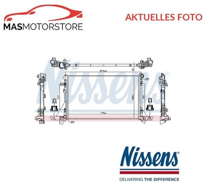 KÜHLER WASSERKÜHLER MOTORKÜHLER NISSENS 606411 A FÜR RENAULT MASTER III