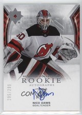 2021 Upper Deck Ultimate Collection Rookies /299 Nicolas Daws Nico #165 Auto o1m
