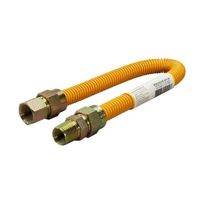 EASYFLEX EFGC-012-YE-1011-30 1/2'' x 30'' FIP x MIP Gas Flex
